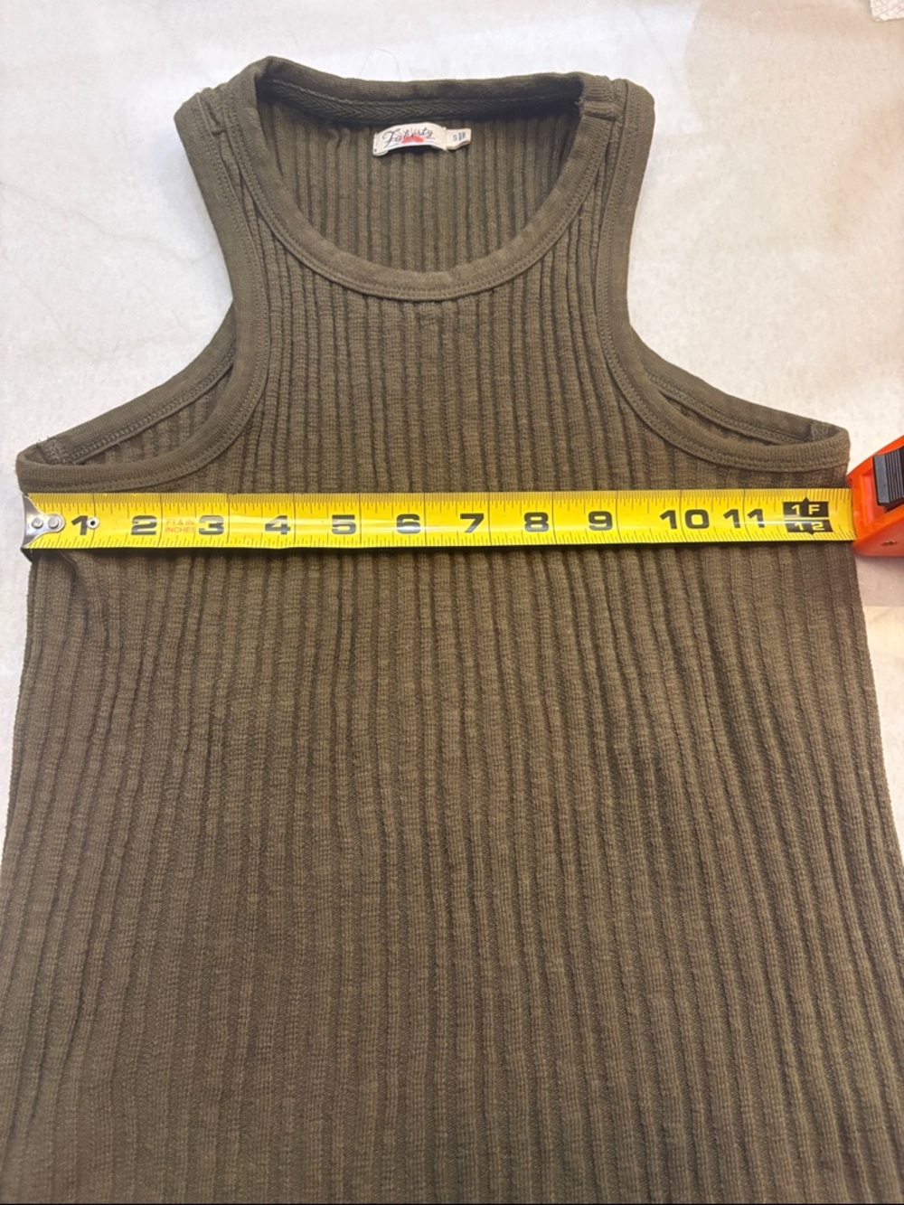 Faherty Cambria Ribbed Tank Top - Picture 8 of 8